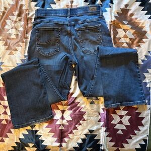 Lee Women's Dark Blue Flare Jeans